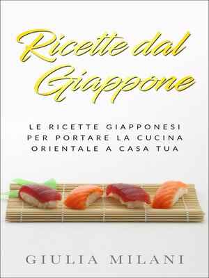 cover image of Ricette dal Giappone